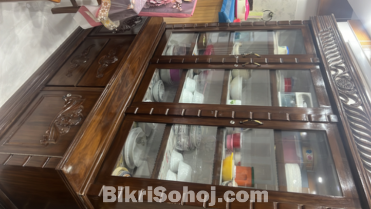 authentic wood showcase used